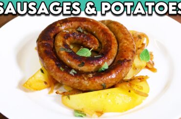 BEST Italian Sausage and Potatoes Recipe from Puglia! (Salsiccia e Patate)