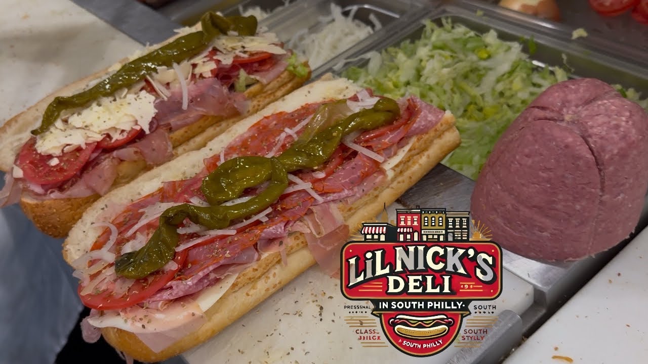 Lil Nick’s Deli in South Philly – Chicken Parm Special, Vodka Burrata, Italian Hoagie… Lil Nick's Deli in South Philly - Chicken Parm Special, Vodka Burrata, Italian Hoagie...