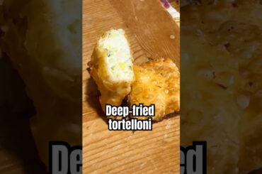 91yr old Piera makes deep-fried pasta!  #pasta