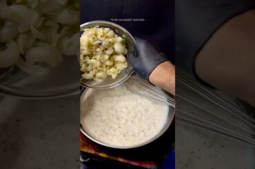 White Sauce Pasta #shorts #recipe