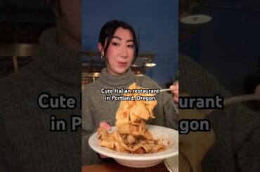 Italian restaurant in Portland #portlandoregon #portland #foodvlog #foodies #italianfood #pdx