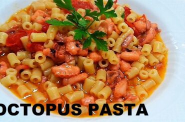 OCTOPUS PASTA recipe, I Discovered the SECRET to Cooking Perfect and Authentic Italian Octopus Pasta