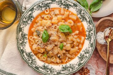 Pasta e Patate (Italian Potato Soup)