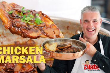 How to Make CHICKEN MARSALA Recipe The Original Way