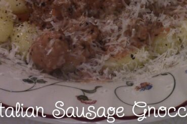 Italian Sausage Gnocchi