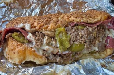 The REAL Boston Steak and Cheese! Bob's Italian Foods Cheesesteak Review!!