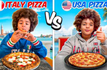 The ABSOLUTE BEST PIZZA in the World USA VS ITALY