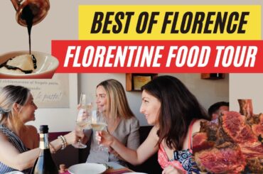 Best Food Tour in Florence! Wine, Steak, Truffle & More!