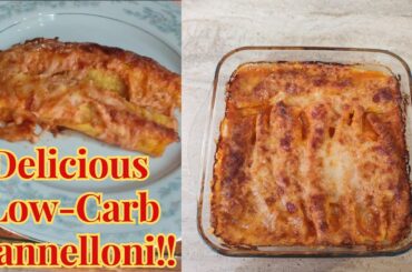 Easy Low-Carb (& Gluten-Free) Cannelloni: Deliciously Healthy Italian!