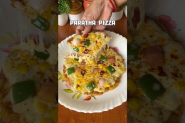 Viral Paratha Pizza Recipe | Must Try | Paratha Pizza Easy And Delicious #pizza #shorts #trending