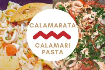 HOW TO COOK  CALAMARATA. The Original Italian Recipe #asmr #riccisole
