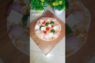 Cheesy Pizza Roti | Unique Recipes | Leftover Roti Recipes | Cheesy Pizza #shorts #ytshorts