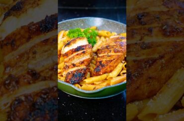 Spicy Creamy & Cheesy Chicken Pasta Recipe | Easy & Delicious! #asmr #recipe