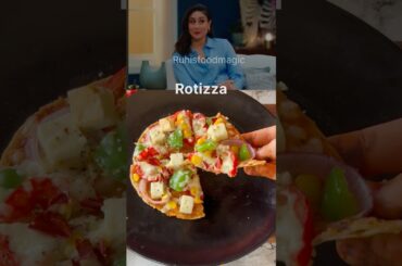 Neena gupta’s pizza recipe #ytshort #kareenakapoorkhan #neenagupta #rotipizza