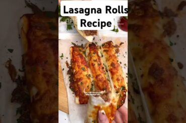 Lasagna rolls recipes #foodie #food #foodblogger #foodlover #foodshorts #viralvideo