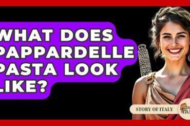 What Does Pappardelle Pasta Look Like? - Story Of Italy