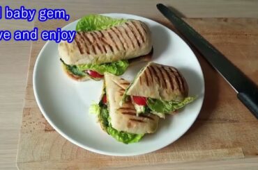 HOW TO MAKE PANINI WITHOUT PANINI MAKER|TOMATO MOZZARELLA PANINI|PANINI RECIPES|ITALIAN FOOD|PANINIS