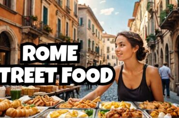Street Food in Rome, Italy | Top 10 Must Try Street Foods in Rome!