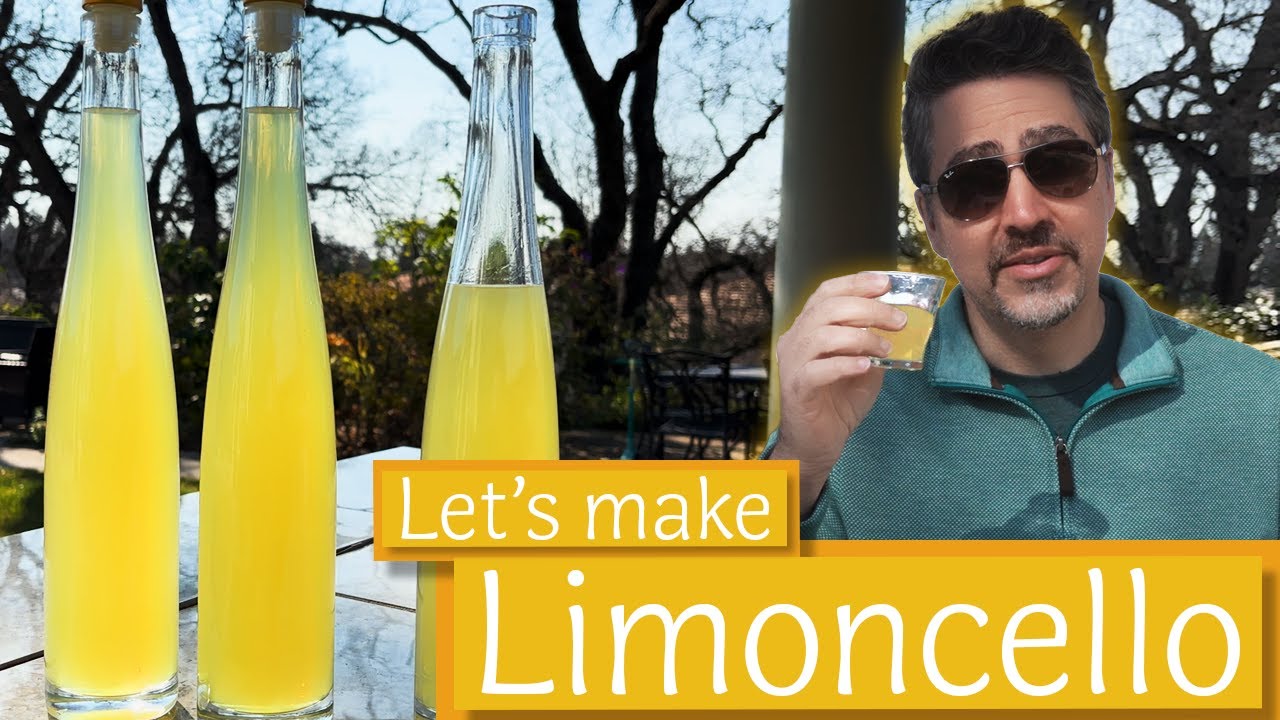 Easy Homemade Limoncello Recipe Easy Homemade Limoncello Recipe