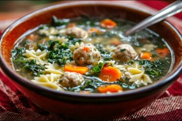 If You Have Ground Meat, You NEED to Make This Italian Wedding Soup!