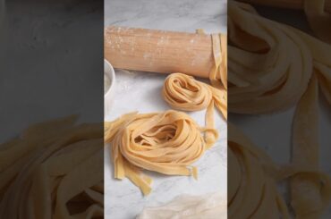 2-Ingredient Homemade Pasta | Easy recipe