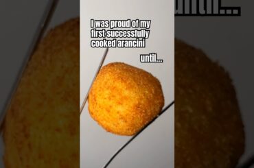 Arancini Fail! | My First Time Cooking A Ragu Arancini Ended Badly #arancini #fail #cooking #recipe