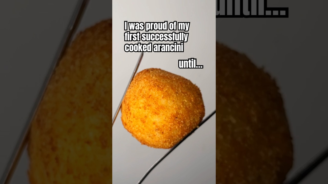 Arancini Fail! | My First Time Cooking A Ragu Arancini Ended Badly #arancini #fail #cooking #recipe Arancini Fail! | My First Time Cooking A Ragu Arancini Ended Badly #arancini #fail #cooking #recipe