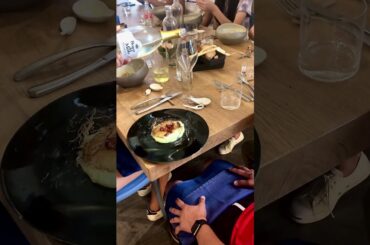 Prosecco Wine Pairing Bufala Cheese | Rome #shortvideo #shorts #short #shortsvideo #youtubeshorts