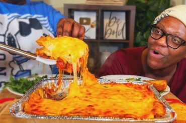 I LOVE AND TREAT ALL OF MY KIDS THE SAME! PERIOD. | ITALIAN CHICKEN LASAGNA| MUKBANG