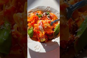 Tagliatelle with Aubergine and Salted #homecooked #pastarecipe #italianrecipes #delish #recipe