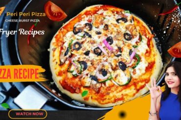 Air Fryer Recipes | How To Make Pizza in Air Fryer | Air Fryer Pizza | Recipes, Air Fryer Pizza Base