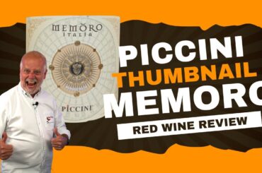 Piccini Memoro Red wine review (Episode 498)