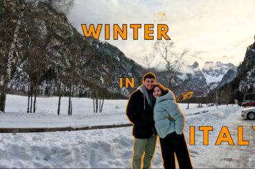 Winter in Italy: From Venice to Brunico! | Matteo & Sarah G Vlogs | #LifeWithTheGs