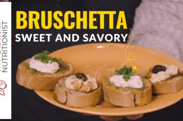 How To Make Easy And Quick Bruschetta | 2 Italian Bruschetta Recipes