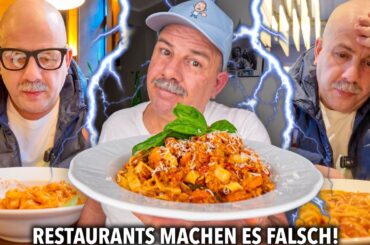 SO machst DU zuhause bessere BOLOGNESE als im Restaurant!