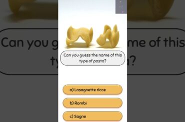 Can you guess the name of this type of pasta?