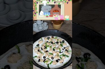 Peppa's Pig Perfect Pizza  #shorts #peppa #pizza #italianfood