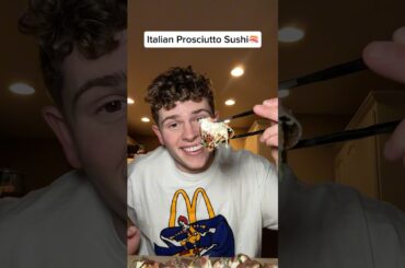 Eating Homemade Italian Sushi!