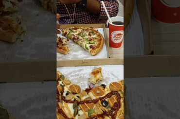 Pizza with pepsi treat #pizza #shortsfeed #shorts #cake