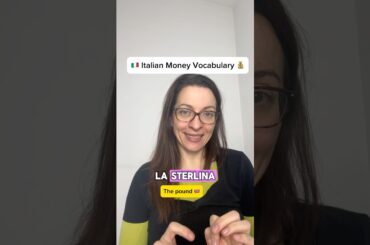 Italian vocabulary on money #learnitalian