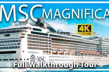 Msc Magnifica | Full Cruise Ship Tour & Review | Feature the Yacht Club | 4k Ultra