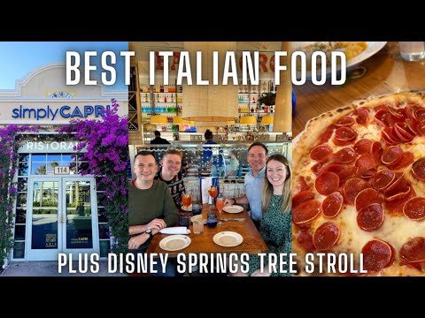 BEST Italian Restaurant Near Walt Disney World – Simply Capri, Orlando l Disney Springs Tree Stroll BEST Italian Restaurant Near Walt Disney World - Simply Capri, Orlando l Disney Springs Tree Stroll