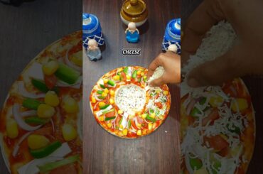 Volcano Pizza Homemade || #shorts #youtubeshorts #shortsfeed #viralshorts #pizza #recipe #foodie