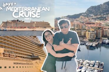 a week in a cruise, raw walking tour of the ship, italy & spain (+ is it worth it?)