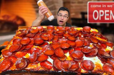 Cup Pepperoni Pizza With Hot Honey Drizzle Recipe