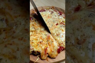 Cabbage with eggs is better than pizza! Easy, quick and very delicious recipe! #shorts