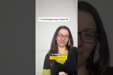 Cute things to say in Italian #learnitalian