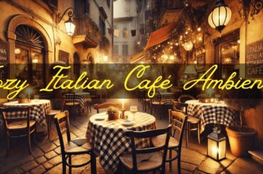 Classic Italian Bistro Vibes | Wine, Candlelight & Authentic Music