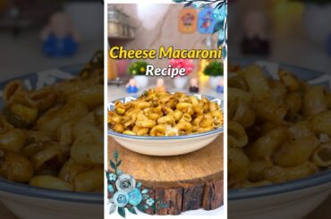 Trending Cheese Macaroni Recipe #macaroni #cheese #recipe #shorts