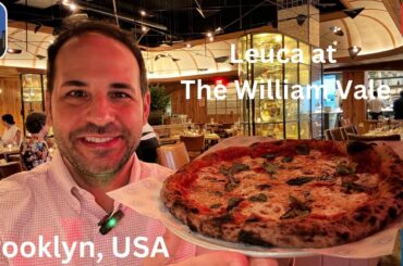 Leuca is the Southern Italian restaurant at The William Vale hotel in Brooklyn